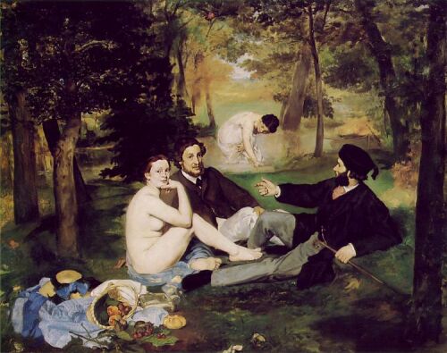 le-dejeuner-sur-l-herbe-Edouard-Manet-1863